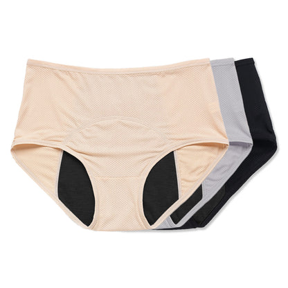Comfy & Discreet Leakproof Underwear (Heavy Absorbency, 6-Pack)