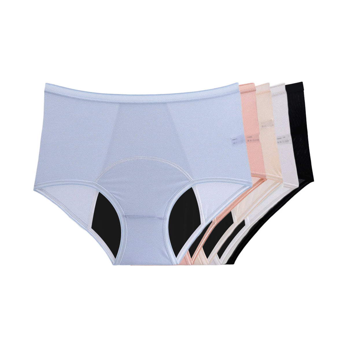 NEW: Leakproof High Waisted 5-Pack (Heavy Absorbency Version)