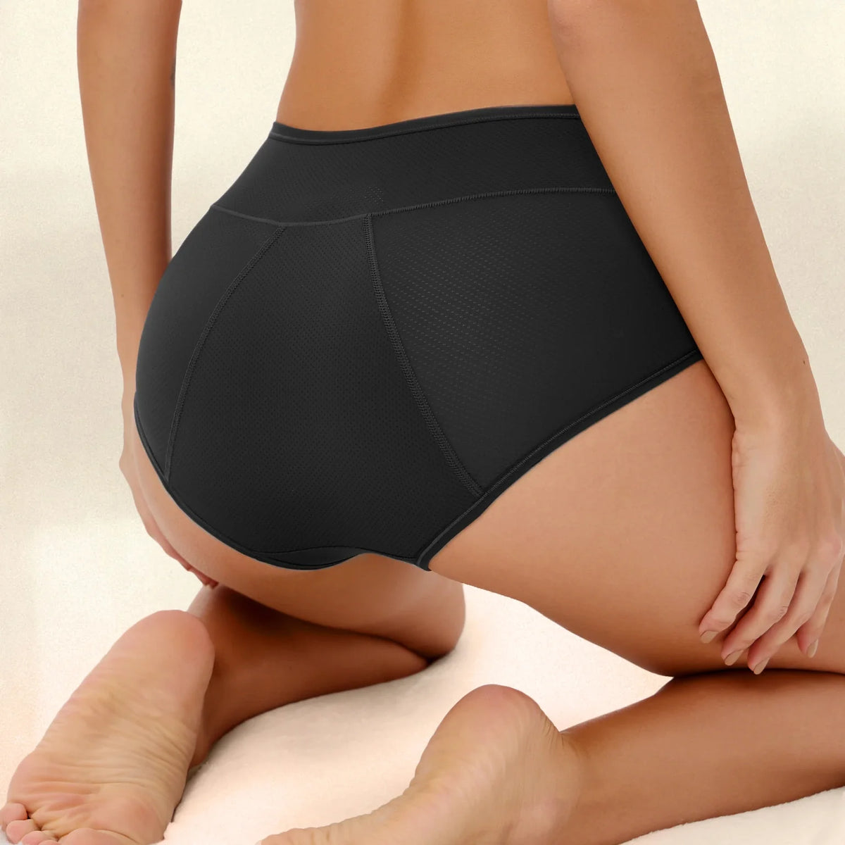 Comfort Plus Leakproof Underwear (Black 5-Pack)