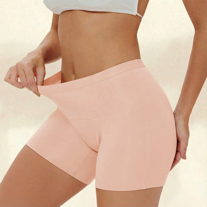 Leakproof Boyshorts (Heavy Absorbency Beige 5-Pack)
