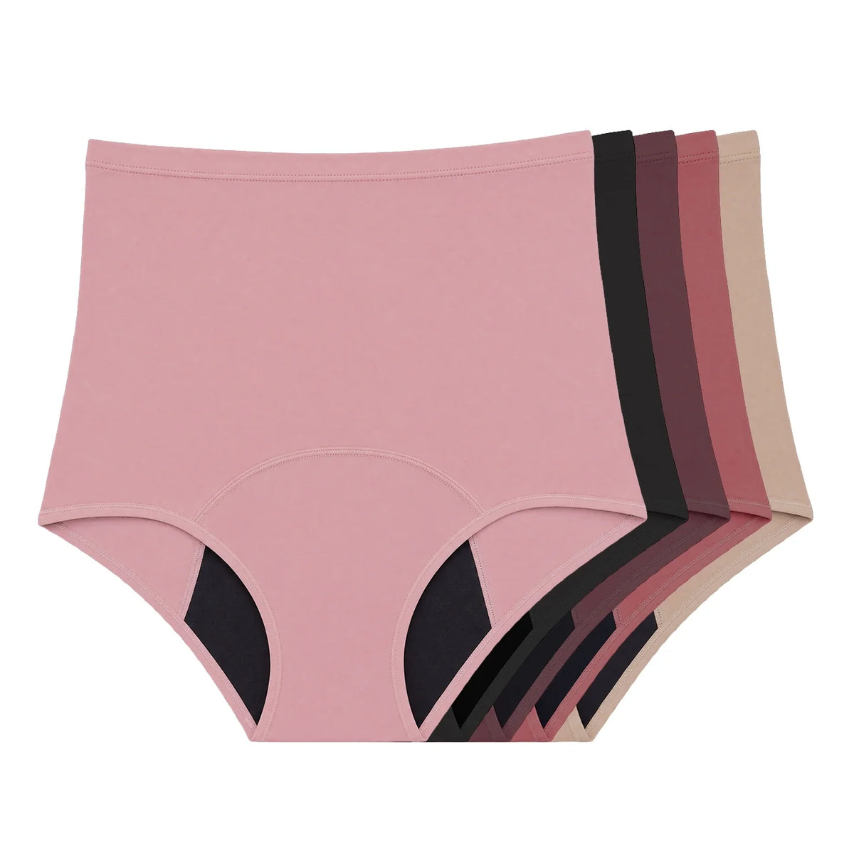 Cotton Leakproof High Waisted (10-Pack)